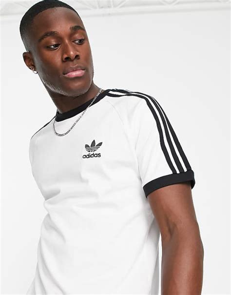 weißes adidas t-shirt herren|Weiße adidas T.